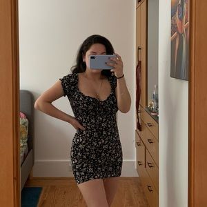 Floral Mini Dress M